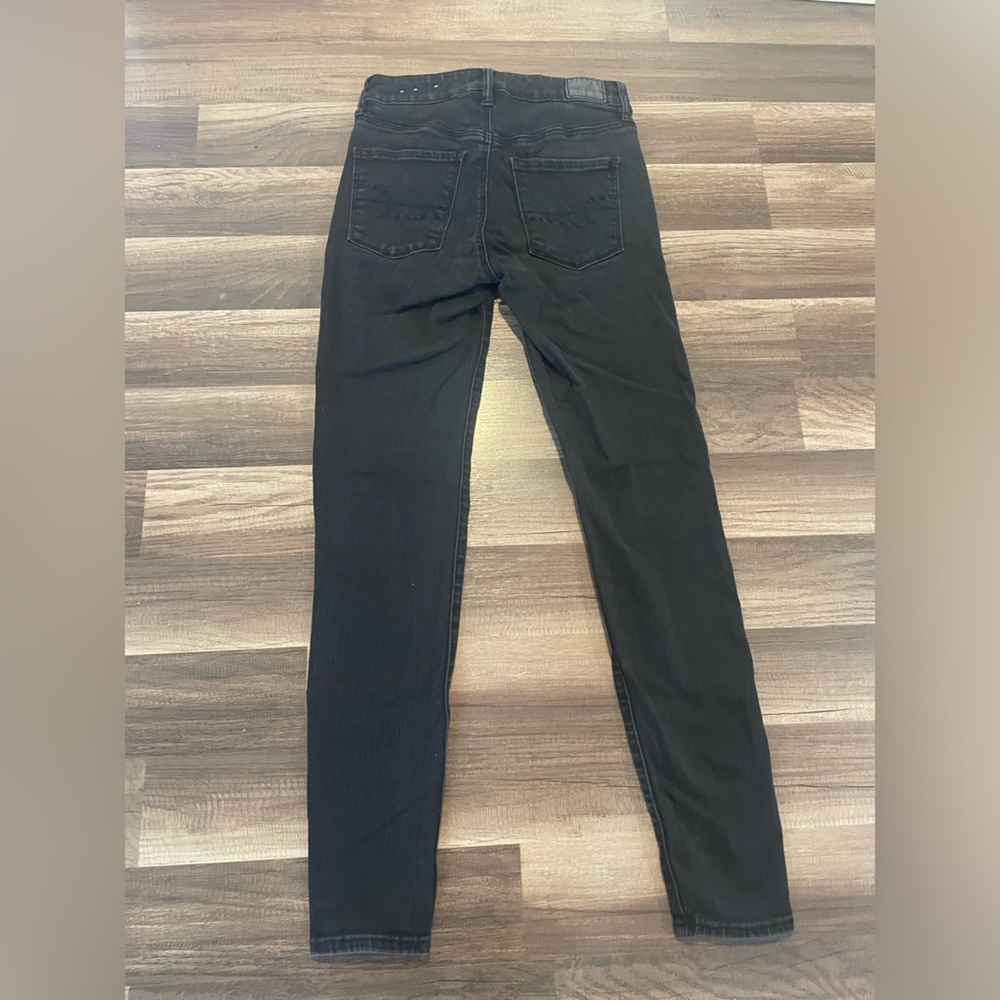 American Eagle black skinny jeans - Picture 2 of 3